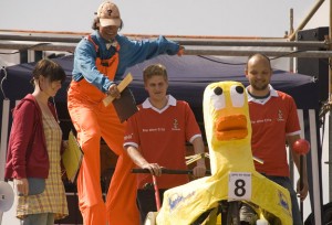 Das Team "Bier ohne Ente".